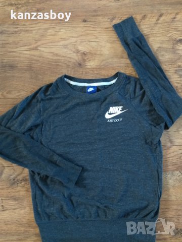 Nike Sportswear Gym - страхотна дамска блуза КАТО НОВА, снимка 9 - Блузи с дълъг ръкав и пуловери - 35560251