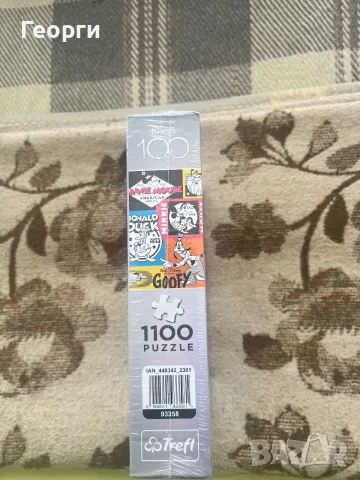 Пъзел Disney 100 Trefl 1100 части – нов, запечатан, снимка 4 - Игри и пъзели - 56110583