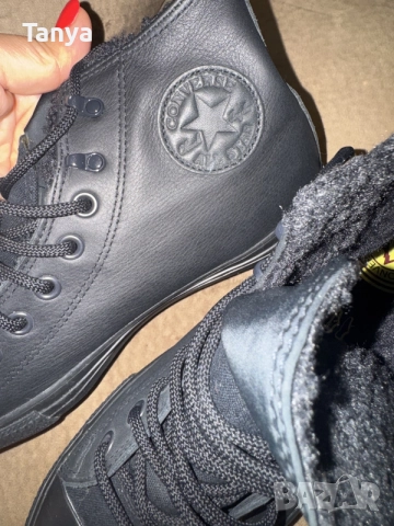 CONVERSE NEW кецове ест. кожа, снимка 2 - Кецове - 55944115