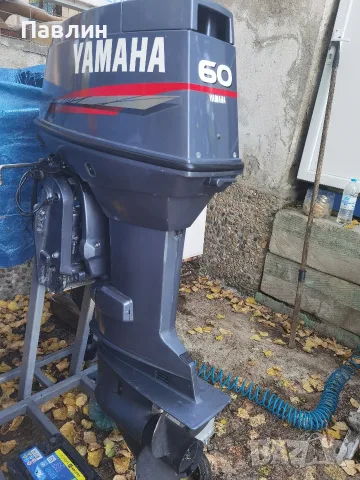 Извънбордови двигател Yamaha-60кс, снимка 2 - Воден транспорт - 55750381