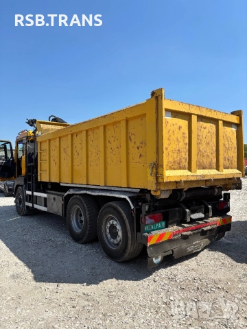 MAN TGS 26.360 6x4 3 странен самосвал КРАН ПАЛФИНГЕР, снимка 8 - Камиони - 51762386