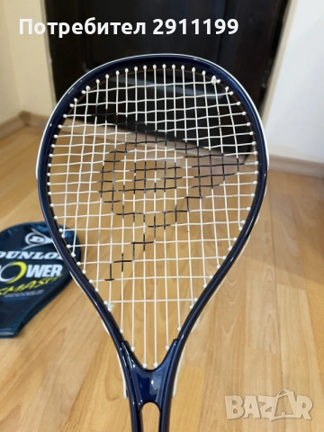 Ракета  за скуош / тенис Dunlop, снимка 5 - Тенис - 56172402