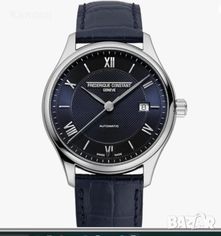 Frederique Constant Classics Index Automatic Blue FC-303MN5B6 Часовник, снимка 2 - Мъжки - 52878640