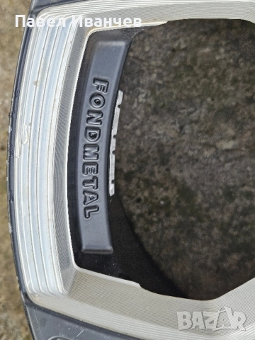 Джанти 20 5X112 9J ET30 66.6 Fondmetal, снимка 11 - Гуми и джанти - 52177788