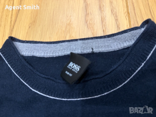 Пуловер Boss размер М, снимка 5 - Пуловери - 54137267