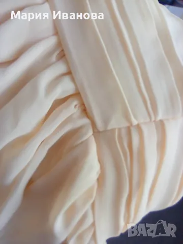 лятна жълта къса рокля, официална, за бал, снимка 12 - Рокли - 49980380