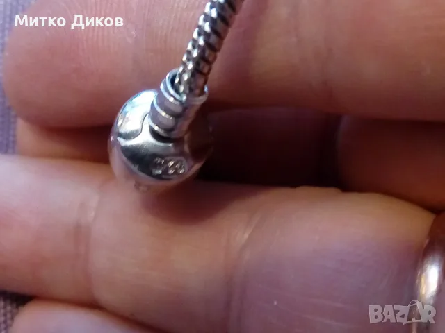 Сребърна гривна Пандора в кутия нова отмъстелите Marvel Avengers, снимка 7 - Гривни - 55797626