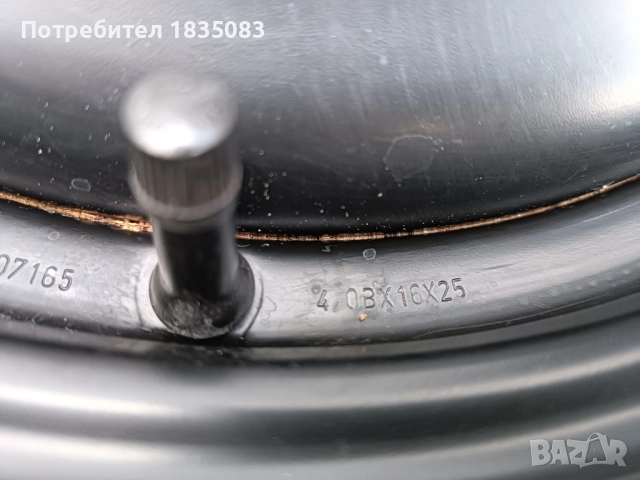 Резервна гума/патерица 16ка 5х108 Ford, Volvo, Jaguar, снимка 4 - Гуми и джанти - 52111850
