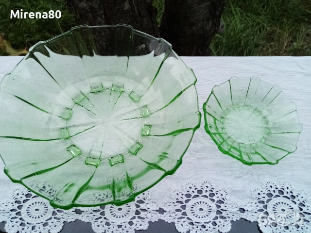 Сервиз купи - цветно стъкло - за 12 човека !, снимка 5 - Сервизи - 52656540