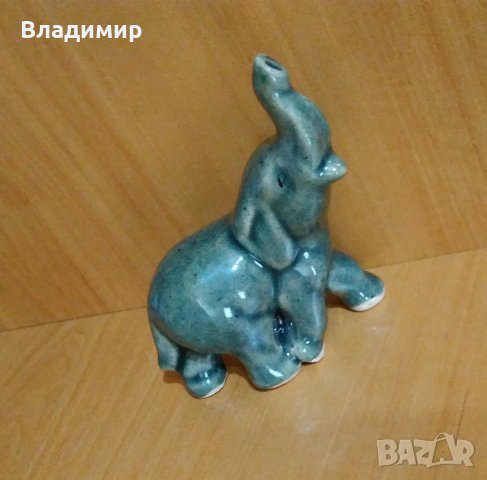 Статуетка слонче, снимка 5 - Статуетки - 22332192