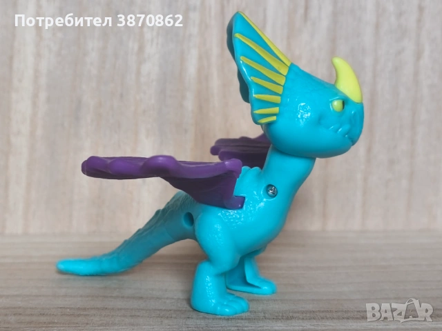 Колекционерска фигура на дракон - Burger King 2016 Stormfly Dragon, снимка 2 - Колекции - 53172218