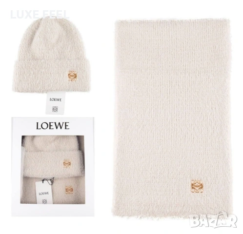 Дамски Шал + Шапка ⚜️ Loewe , снимка 3 - Шапки - 53091426