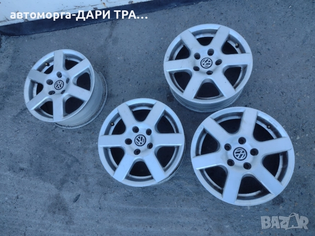 Лети джанти за Фолксваген 15"цола 5х112, снимка 3 - Гуми и джанти - 52119040