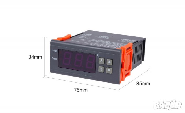 Автоматичен термо контролер за температура -99+400 градуса, МОДЕЛ 38 термостат , снимка 3 - Друга електроника - 31378961