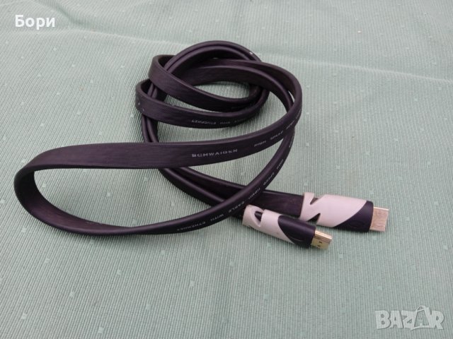 Кабел HDMI Schwaiger качествен немски кабел, снимка 1 - Други - 36635759