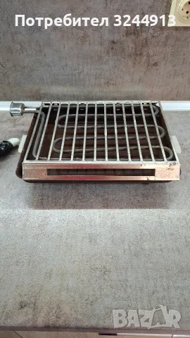 Ретро българска електрическа скара от соца с кабел – 1600W