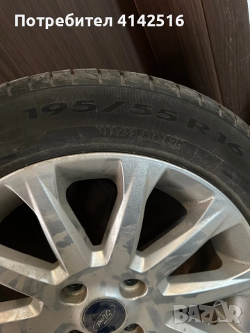 Джанти с гуми за форд ford 4x108 16, снимка 4 - Гуми и джанти - 52724796
