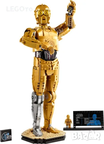 НОВО ЛЕГО 75398 Стар Уорс - C-3PO LEGO 75398 Star Wars - C-3PO , снимка 3 - Конструктори - 55842153