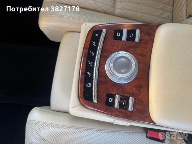Мерцедес S500L 4matic designo, снимка 9 - Автомобили и джипове - 52002627