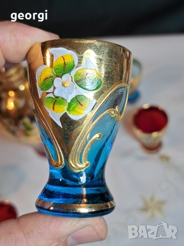 сервиз Bohemia с позлата , снимка 5 - Сервизи - 52431379