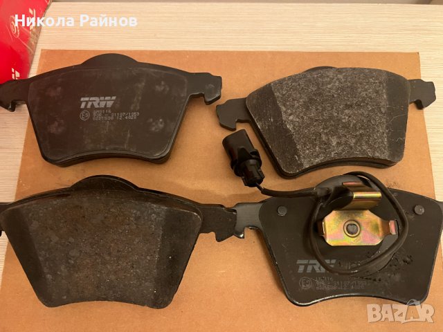 Предни накладки TRW GDB 1538 за  FORD GALAXY I; SEAT ALHAMBRA; VW SHARAN 1.8-2.8 03.95-03.10, снимка 3 - Части - 37054745