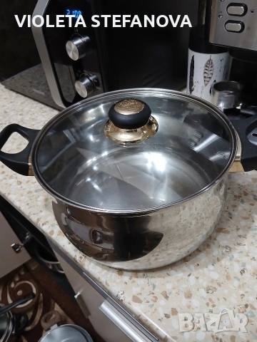 Голяма тенджера от Инокс 26см 