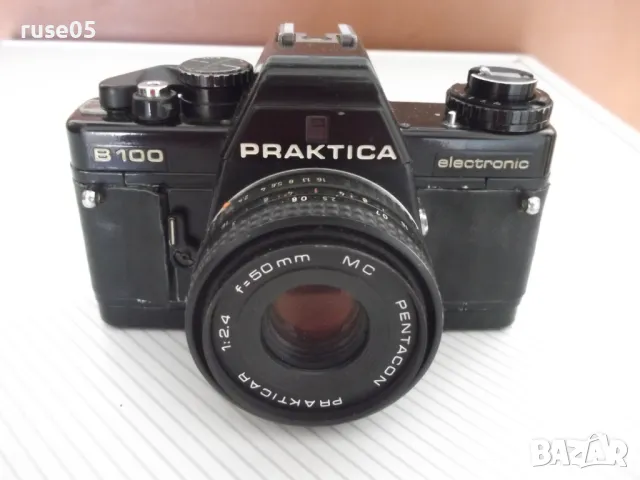 Фотоапарат "PRAKTICA - B100 - electronic" работещ, снимка 2 - Фотоапарати - 50113093