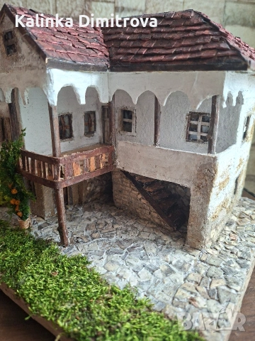 Макет на стара къща,съхранила духа на времето., снимка 9 - Декорация за дома - 53948715