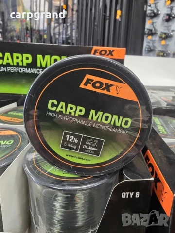 Влакно монофилно FOX CARP MONO 1000м., снимка 4 - Макари - 54163050