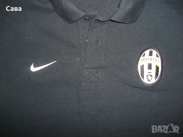 Блузи NIKE-FC JUVENTUS  мъжки,М   /бяла,черна/, снимка 7 - Спортни дрехи, екипи - 41335022