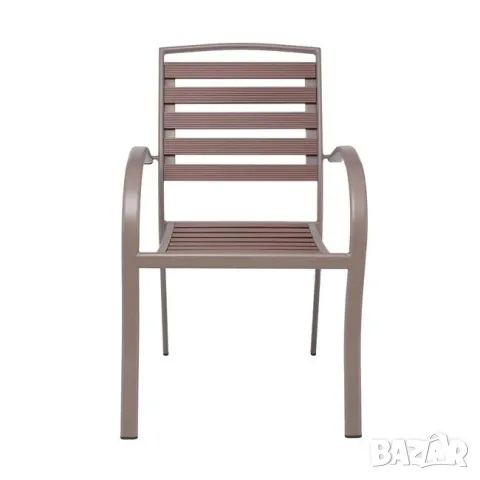 Трапезен градински фотьойл стол Serano, снимка 4 - Столове - 47625387