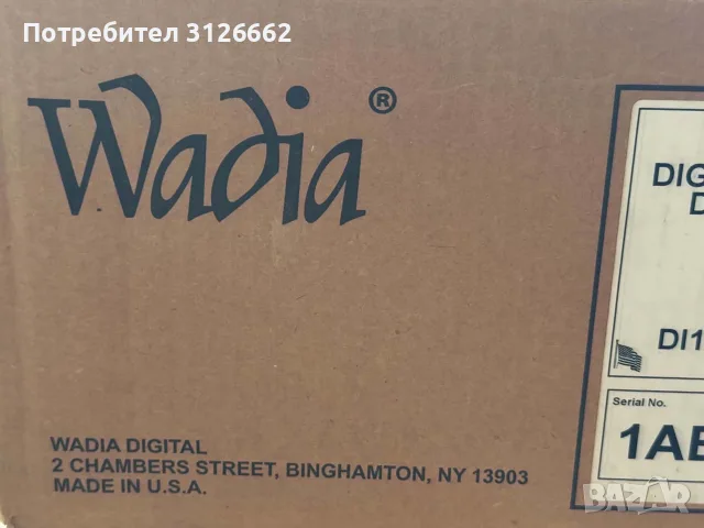 High-End DAC / Предусилвател Wadia di122, снимка 8 - Аудиосистеми - 56543923