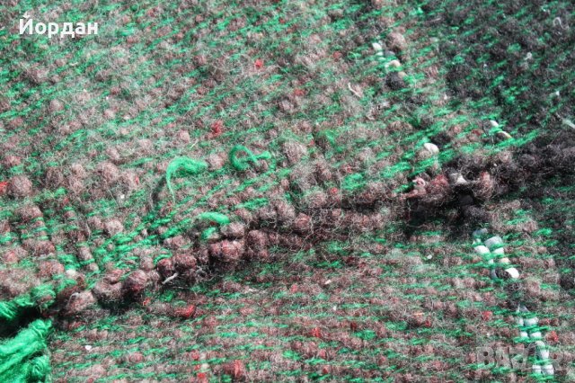 Тъкана вълнена постелка сивозелена, снимка 5 - Колекции - 38453650