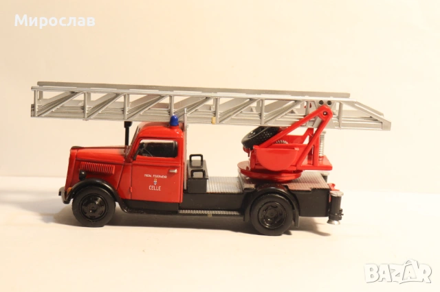 1:50 DEL PRADO OPEL ПОЖАРНА КОЛИЧКА ИГРАЧКА МОДЕЛ