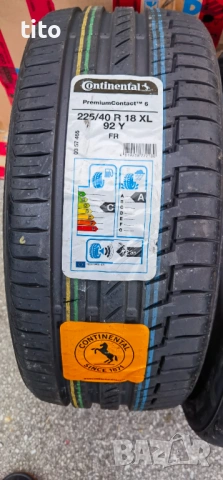 225 40 18 Continental, снимка 3 - Гуми и джанти - 54035317