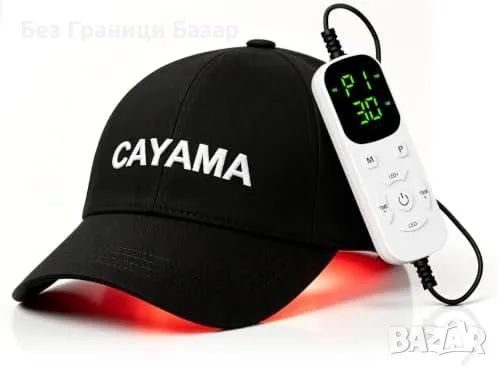 Нова LED шапка за коса с червена и инфрачервена светлина светлинна терапия на скалп 540 LED