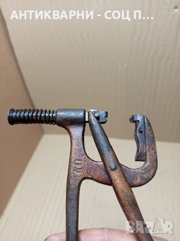Стари Занаятчийски Обущарски Клещи. , снимка 7 - Антикварни и старинни предмети - 52697892