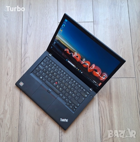 14' IPS Lenovo ThinkPad AMD Ryzen 5 PRO 2500U/8GB/256GB SSD/Бат.5ч., снимка 3 - Лаптопи за работа - 54208695