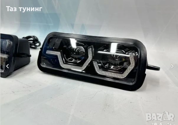 Надфарници лед НИВА, Решетки радиатор#Лада НИВА, снимка 2 - Части - 31019887