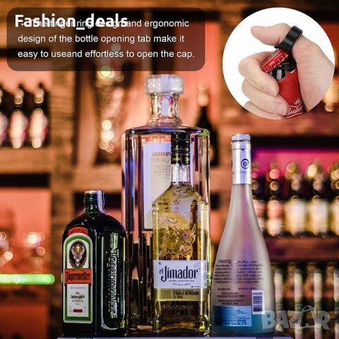 Нови 6 броя пръстен за отваряне на бутилки, бира Инструмент за пръсти , снимка 7 - Други - 33983544