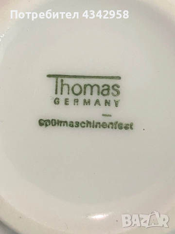 Винтажен комплект Thomas  Rosenthal Group Germany – захарница и каничка за мляко (ок. 1980г.), снимка 4 - Антикварни и старинни предмети - 54265379
