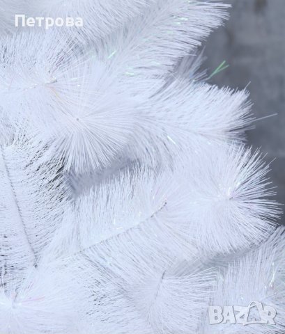 Бяла елха/Бяла коледна елха/Изкуствена елха/Коледна елха, снимка 4 - Декорация за дома - 38354428