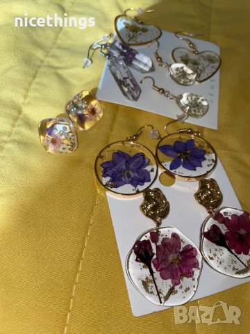 Обеци капка 2, снимка 2 - Обеци - 42910243