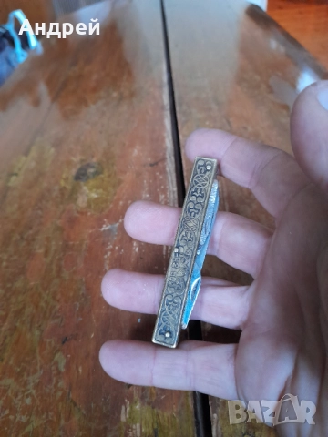 Стар джобен нож,ножче,ножка #160, снимка 2 - Колекции - 52893290