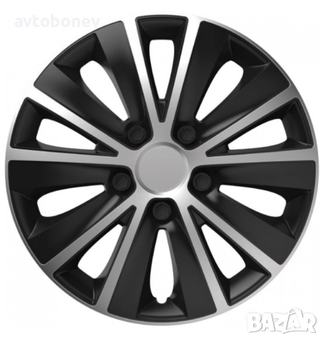 ТАСОВЕ ЗА ДЖАНТИ 14" VERSACO RAPIDE SILVER/BLACK