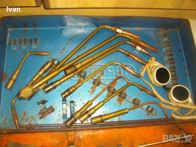 Оксиженен Резак Горелка Профи Немски Комплект 20 Части Горелки/Дюзи/Куфар-HORNING, снимка 9 - Други инструменти - 39842485