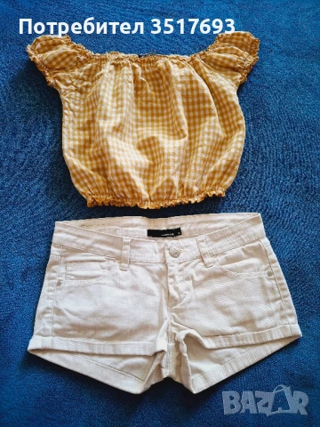 Къс панталон Tally Weijl и бюстие S  , снимка 1