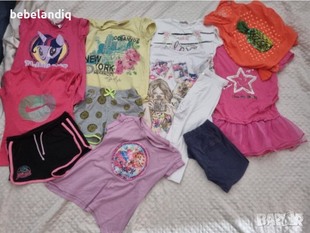 Голям сет летни дрехи за момиче 8 г., снимка 1 - Детски комплекти - 37890277