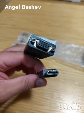 HDMI-VGA адаптер на LENOVO, снимка 3 - Кабели и адаптери - 55994896