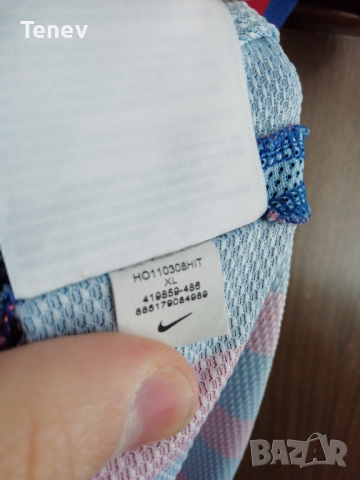 Barcelona Nike оригинална футболна тениска Барселона Найк фланелка екип , снимка 7 - Тениски - 36528441